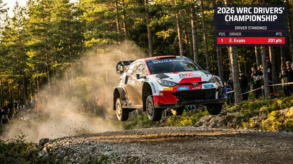 WRC 2026 Driver Standings