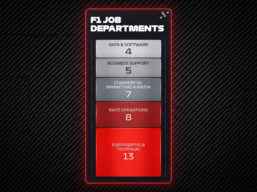 Motorsport Support Roles statistics infographic