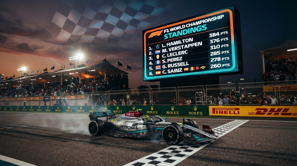 Driver and Constructor standings after every F1 race in 2026