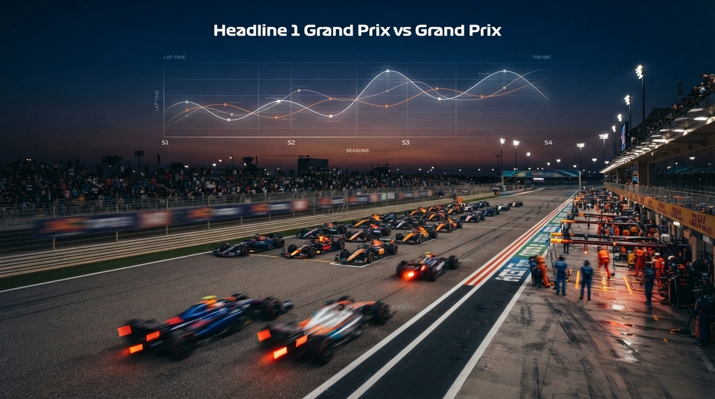comparison of F1 driver performances by season