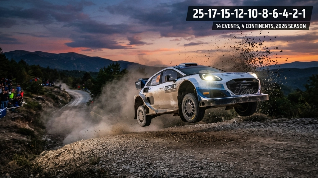 WRC Regulations and Scoring