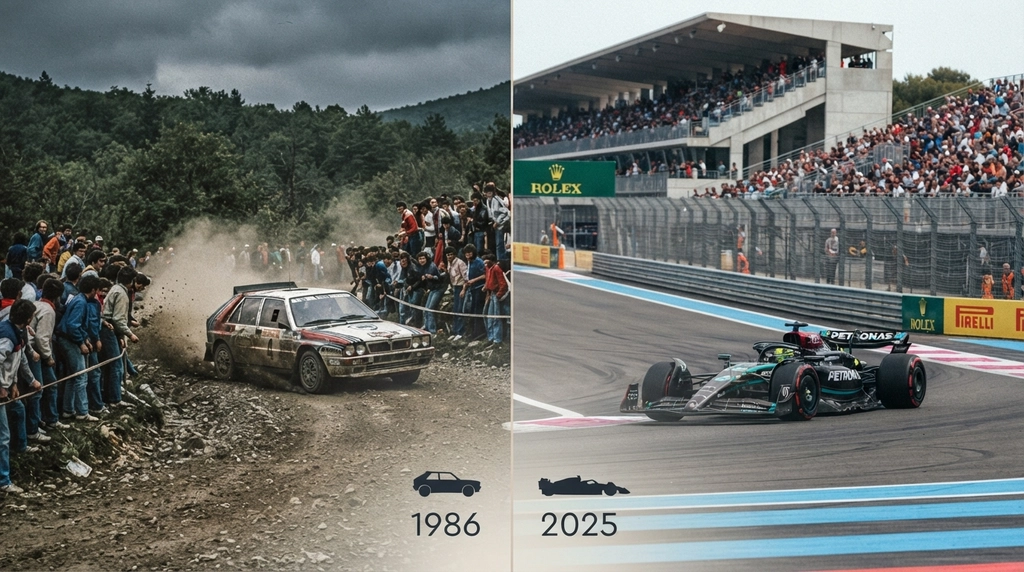Fatalities in WRC and F1 comparison