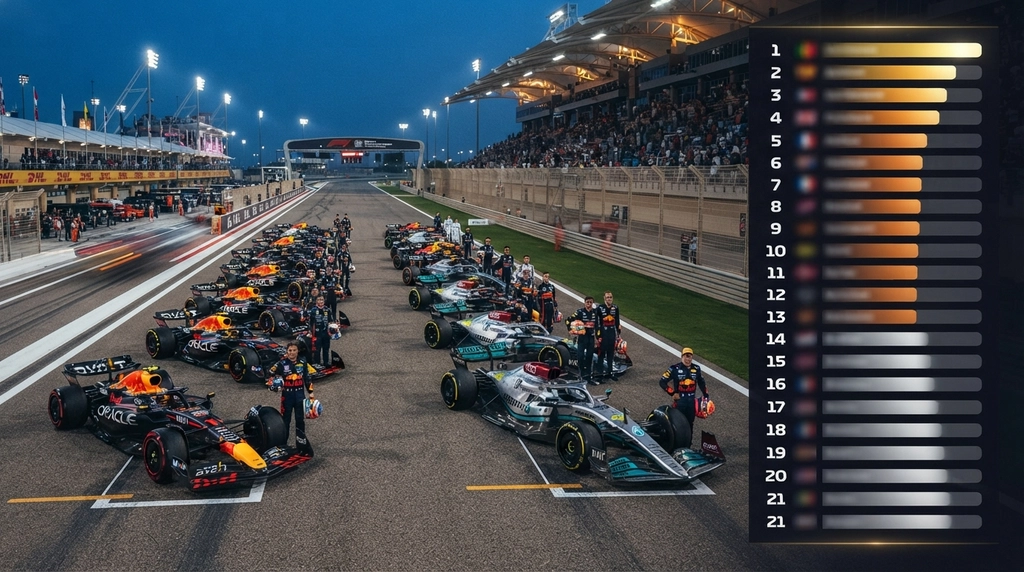 F1 driver performance ratings for every season