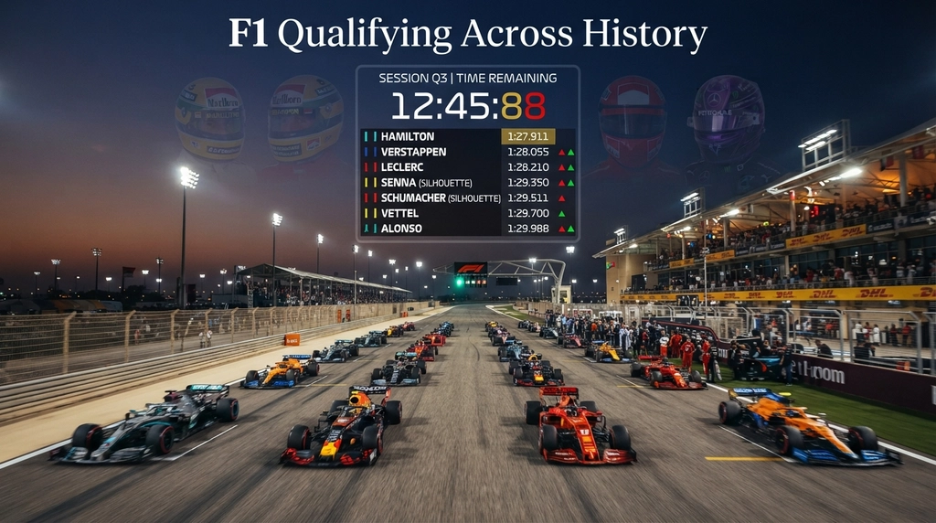 Comparison of F1 drivers' qualifying performances across history
