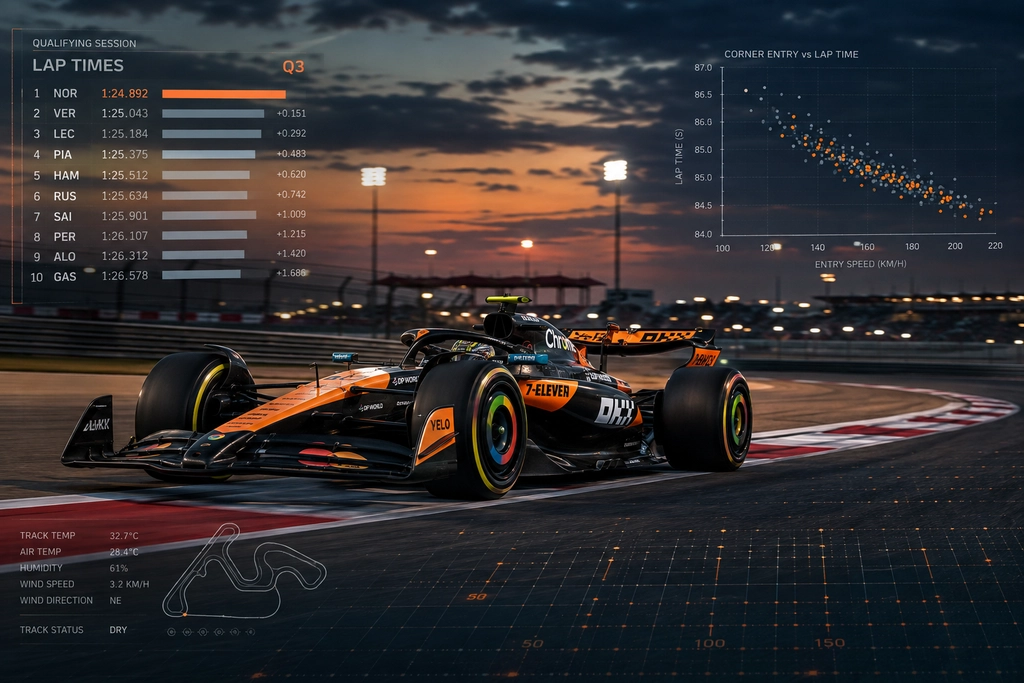 Statistical analysis of F1 qualifying performance