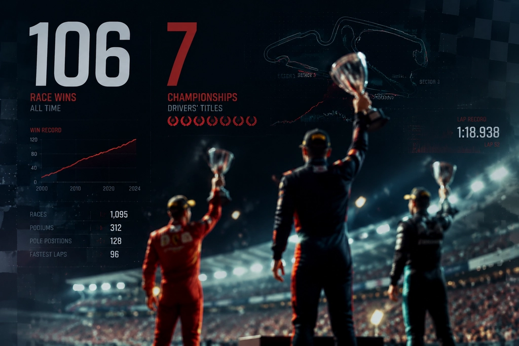 All-time statistical comparisons of top F1 drivers