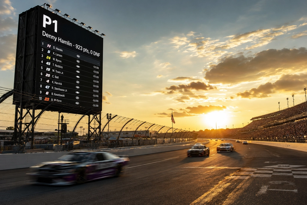 What are the finishing positions and DNFs for drivers in a given season?