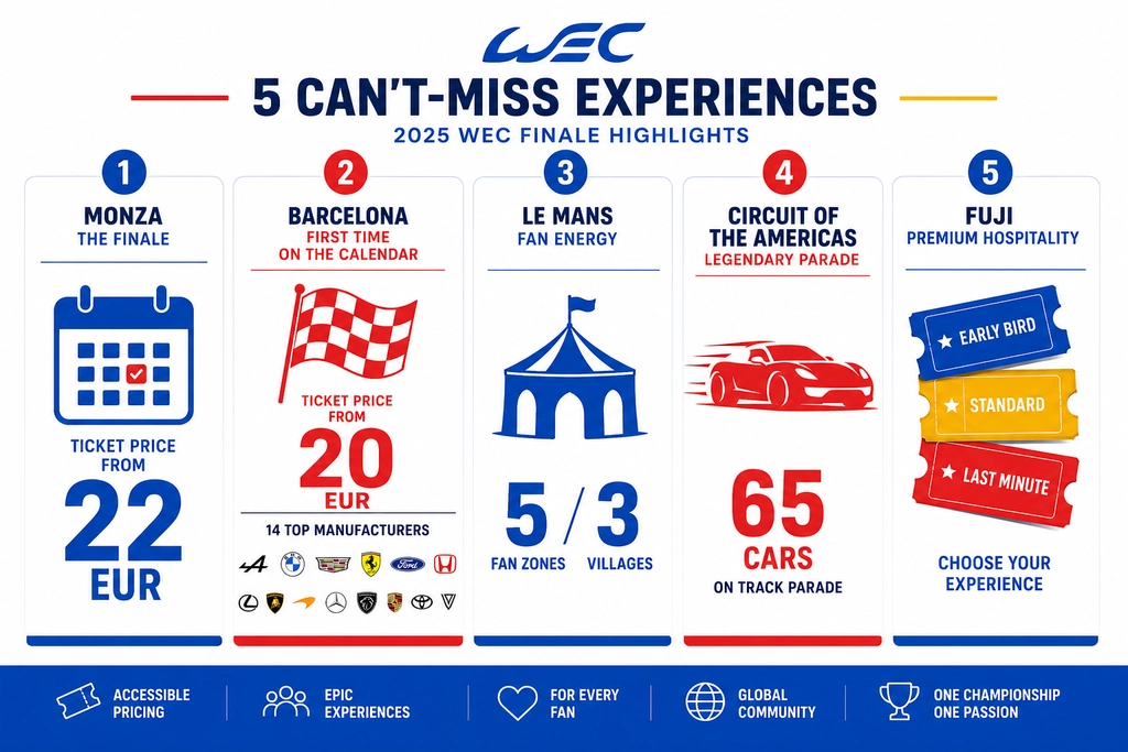 WEC Fan Experience in 2026 statistics